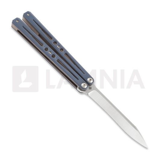 Ryworx Setsuna Drop Point butterfly knife, blue