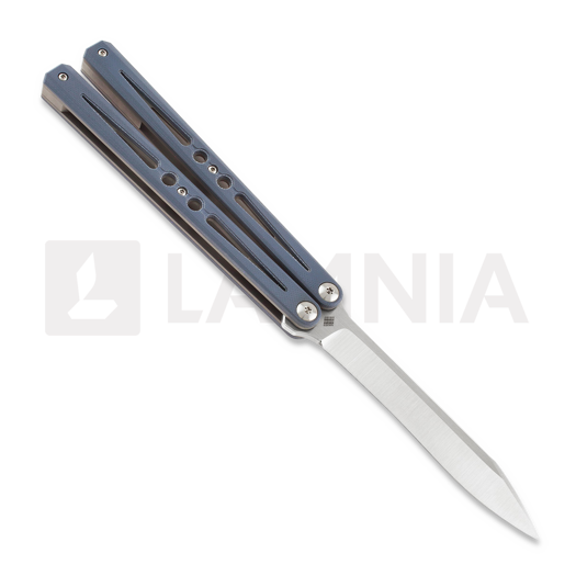 Ryworx Setsuna Drop Point butterfly knife, blue