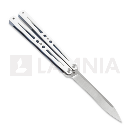 Balisong Ryworx Setsuna Drop Point, biała