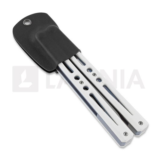 Nož motýlek Ryworx Setsuna Drop Point, bílá