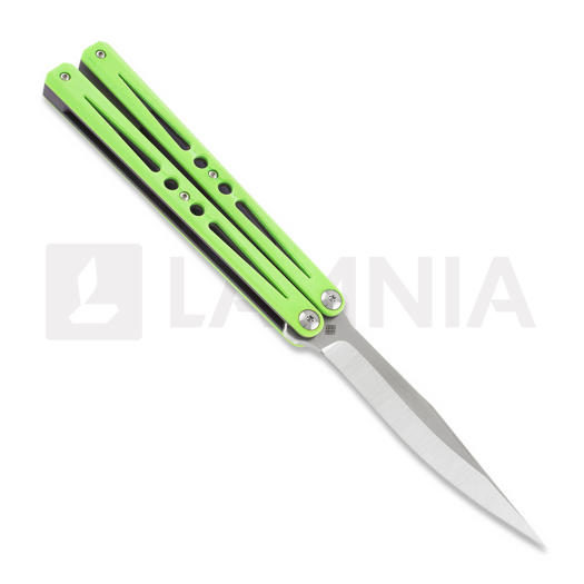 Ryworx Setsuna balisong, neon green