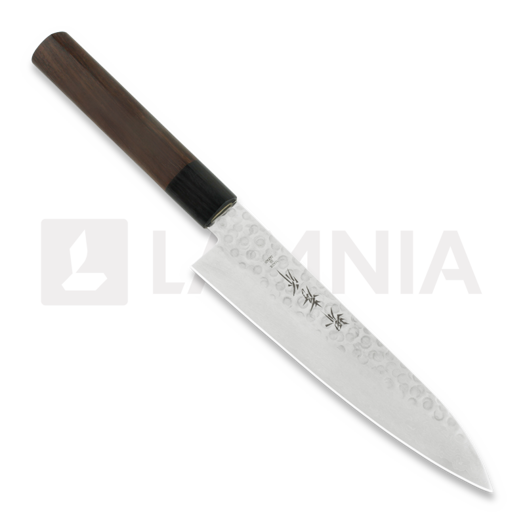Japanese kitchen knife Sakai Takayuki Japanese Chef's Gyuto Knife 180mm, shitan handle