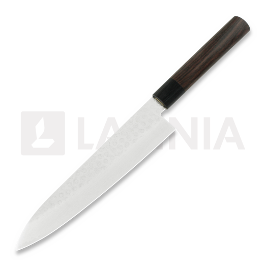 Japanese kitchen knife Sakai Takayuki Japanese Chef's Gyuto Knife 210mm, shitan handle