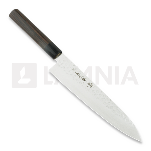 Japanese kitchen knife Sakai Takayuki Japanese Chef's Gyuto Knife 210mm, shitan handle
