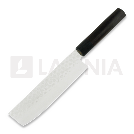 Japanese kitchen knife Sakai Takayuki Japanese Chef's Nakiri Knife 160mm, shitan handle
