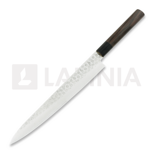 Japanese kitchen knife Sakai Takayuki Japanese Chef's Sujihiki Knife 240mm, shitan handl