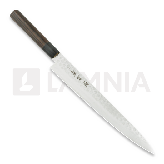 Japanese kitchen knife Sakai Takayuki Japanese Chef's Sujihiki Knife 240mm, shitan handl