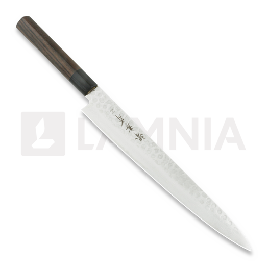 Japanese kitchen knife Sakai Takayuki Japanese Chef's Sujihiki Knife 240mm, shitan handl