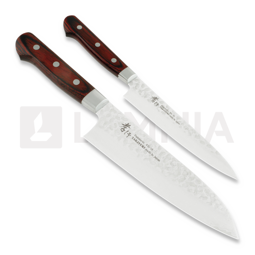 Sakai Takayuki Santoku 180mm & Petty 150mm Japanese Knives Set kitchen knife set
