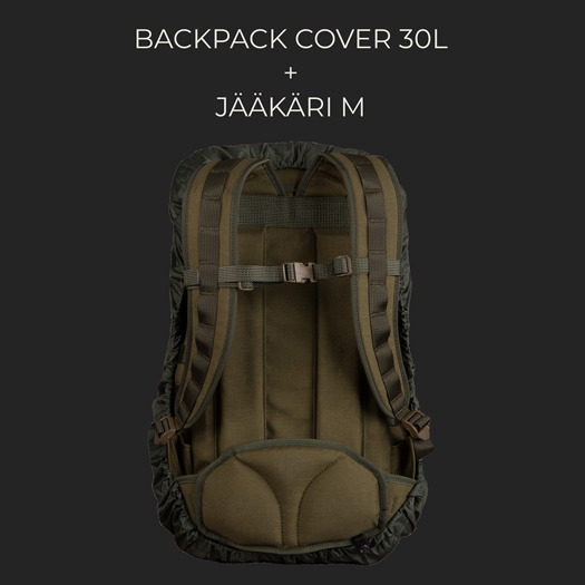 Savotta Backpack Cover, 30L, green
