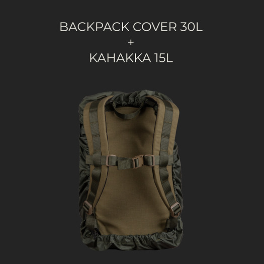 Savotta Backpack Cover, 30L, green