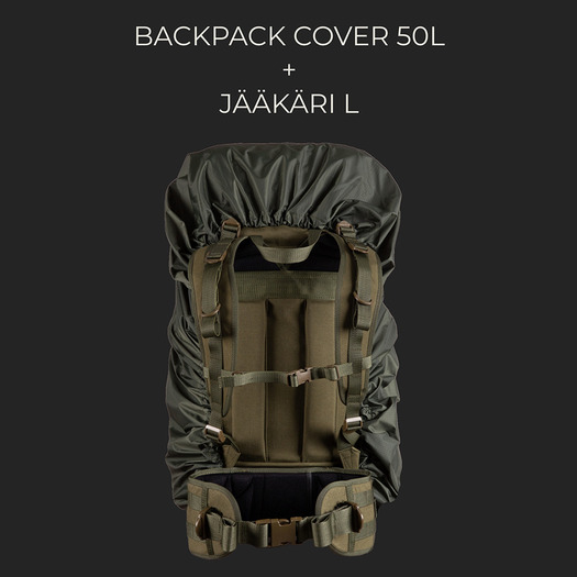 Savotta Backpack cover, 50L, green
