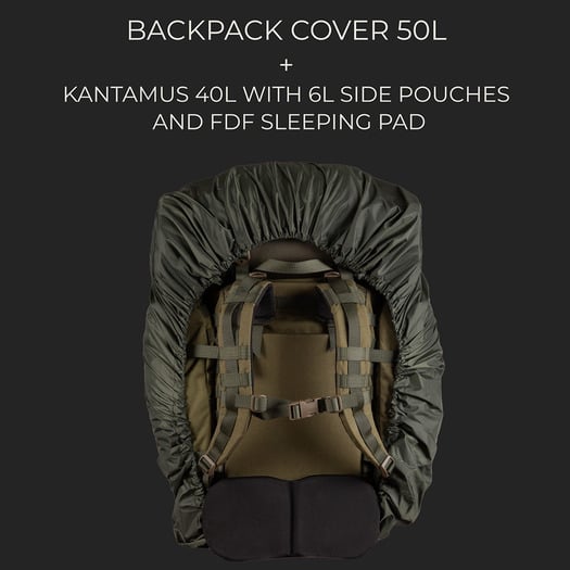 Savotta Backpack cover, 50L, green