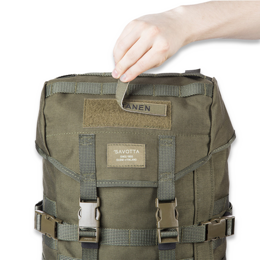 Savotta J&auml;&auml;k&auml;ri M (22-30L) Rucksack, schwarz