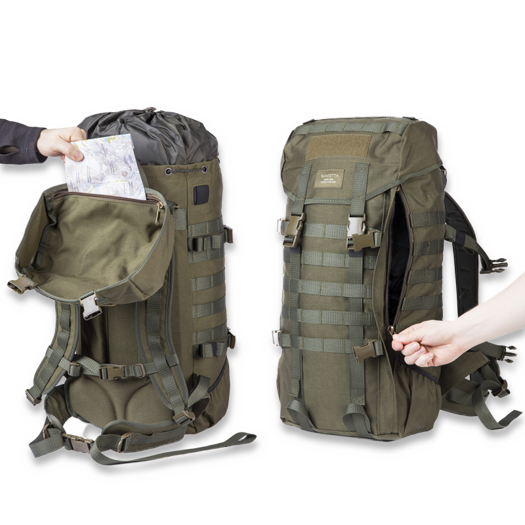 Savotta Jääkäri M (22-30L) Rucksack, schwarz