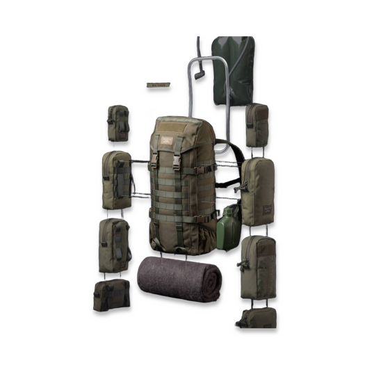 Savotta Jääkäri M (22-30L) Rucksack, schwarz