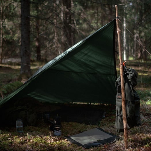 Savotta Laavu Tarp, 275 x 275 cm, green