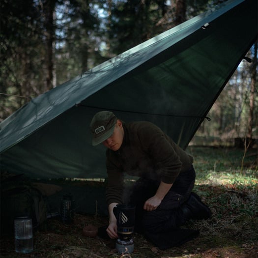 Savotta Laavu Tarp, 275 x 275 cm, green