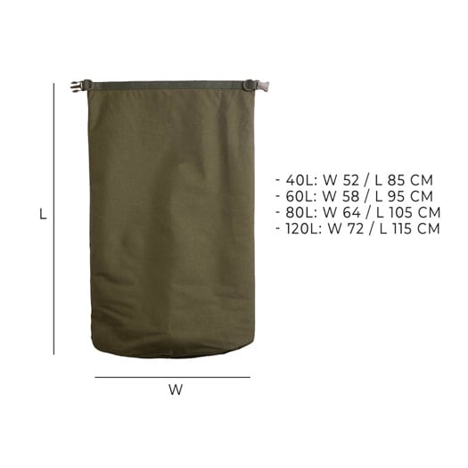 Savotta Rolltop Stuffsack 80L, 500D