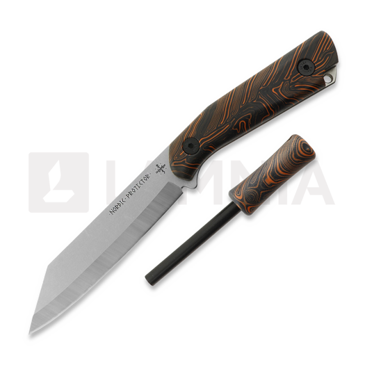 Scandinoff Nordic Protector 130 BUSHCRAFT mes, G10 Nordic Woods