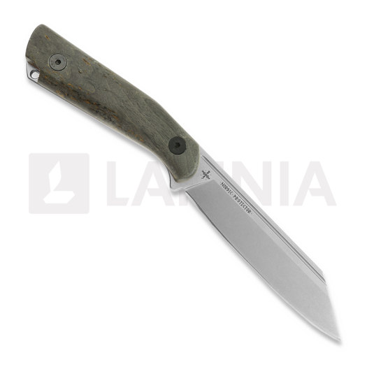 Scandinoff Nordic Protector 130 EDC veitsi, Curly Birch Nordic Night