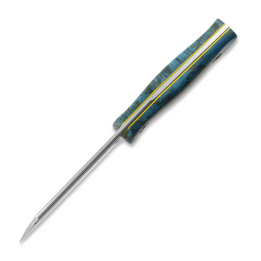 Scandinoff Nordic Protector 130 EDC veitsi, Curly Birch Nordic Sky