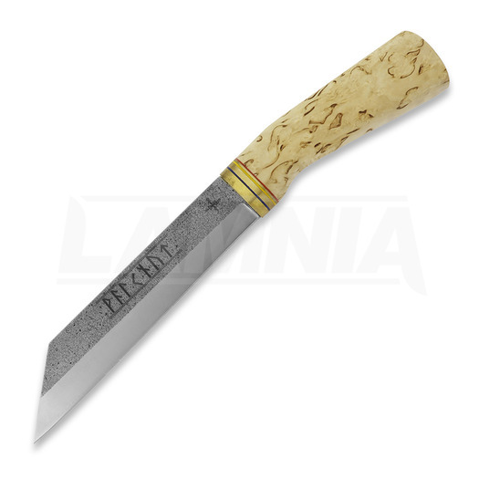 Nóż Scandinoff Seax Valknut Classic Viking Colors, Nature Birch