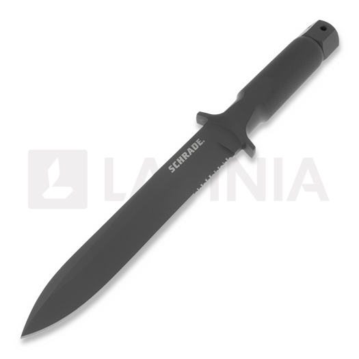 Nóż surwiwalowy Schrade Extreme Survival drop point, ząbkowane ostrze