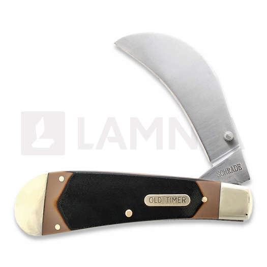 Schrade Old Timer Hawkbill Pruner sulankstomas peilis
