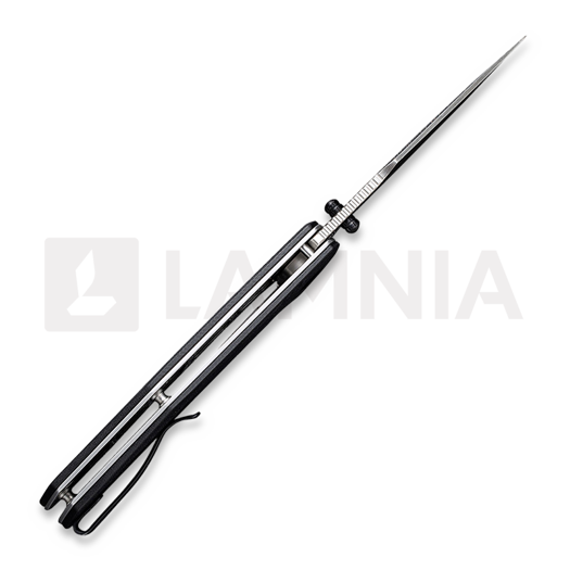 Sencut Actium, Black G-10 Satin SA02B