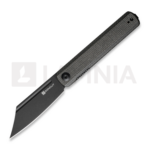 Sencut Bronte, Dark Green Canvas Micarta SA08F