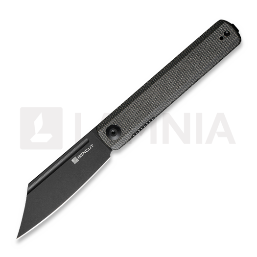 Sencut Bronte, Dark Green Canvas Micarta SA08F