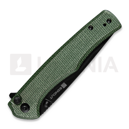 Sencut Crowley, Green Micarta S21012-3