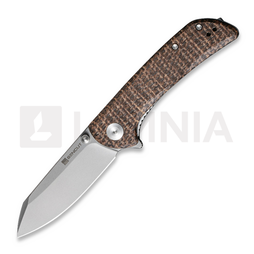 Sencut Fritch, Dark Brown Matrix Micarta S22014-3