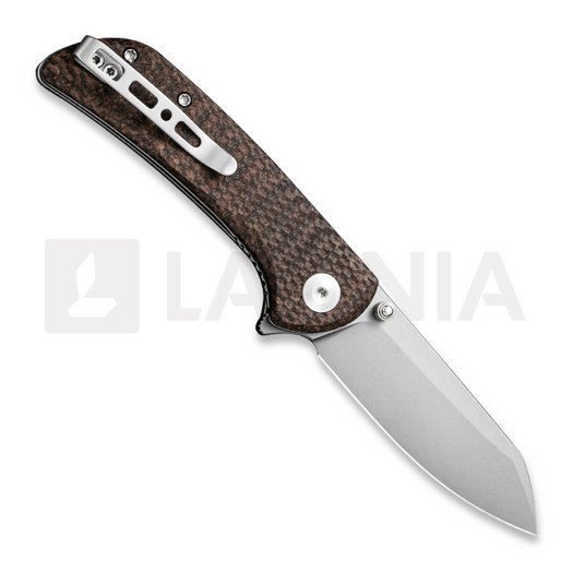 Sencut Fritch, Dark Brown Matrix Micarta S22014-3