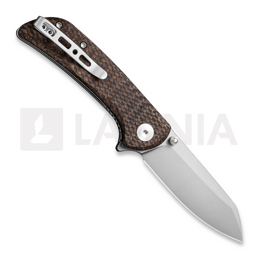 Sencut Fritch, Dark Brown Matrix Micarta S22014-3