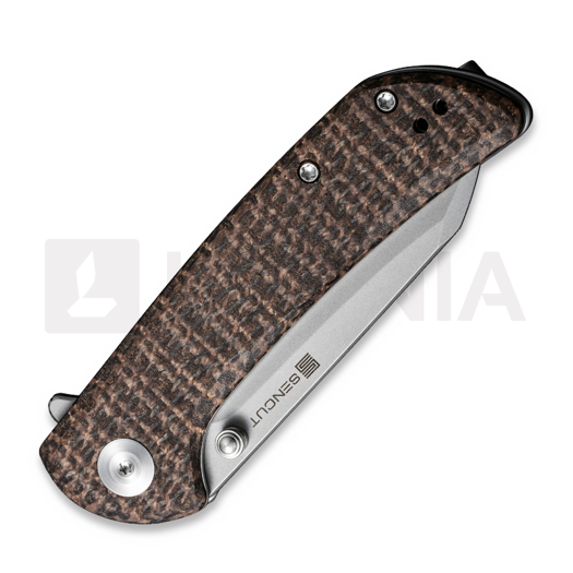Sencut Fritch, Dark Brown Matrix Micarta S22014-3