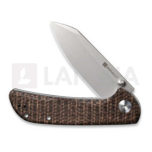 Sencut Fritch, Dark Brown Matrix Micarta S22014-3