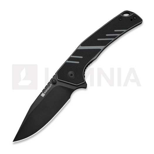 Sencut Quirk 접이식 나이프, Black & Gray G-10 S25099-2