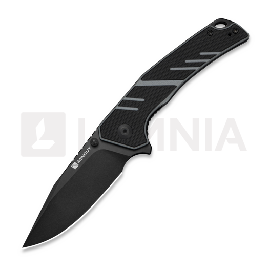 Sencut Quirk 접이식 나이프, Black & Gray G-10 S25099-2