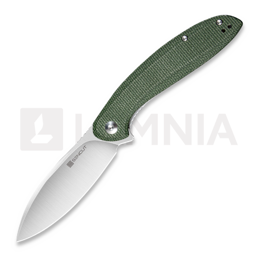 Sencut San Angelo, Green Micarta S21003-3