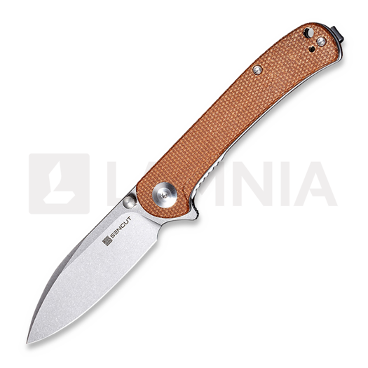 Sencut Scepter, Brown Micarta SA03D