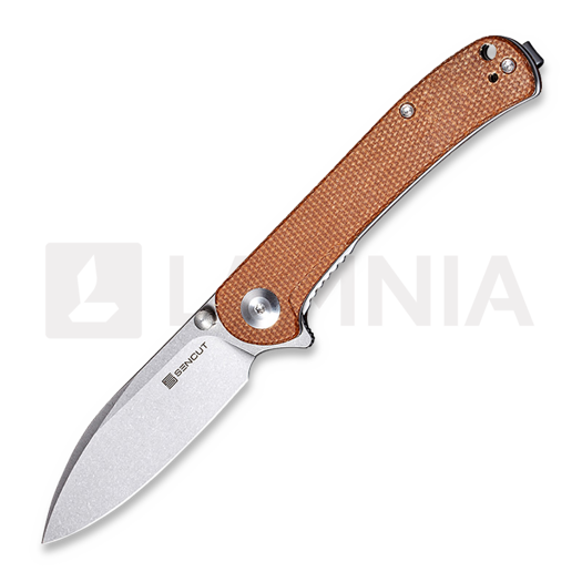 Sencut Scepter, Brown Micarta SA03D