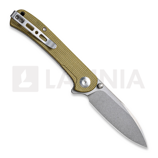 Sencut Scepter, Olive micarta SA03E