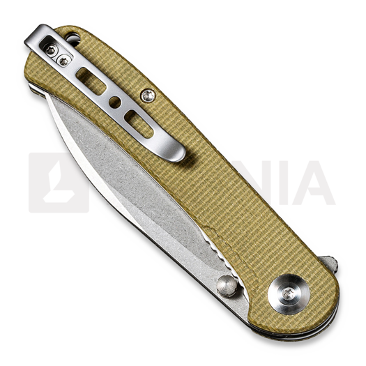 Sencut Scepter, Olive micarta SA03E