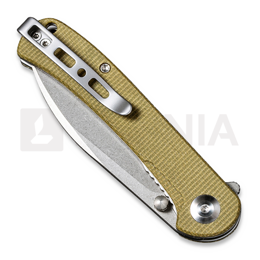 Sencut Scepter, Olive micarta SA03E