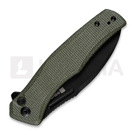 Sencut Watauga, Dark Green Micarta S21011-2