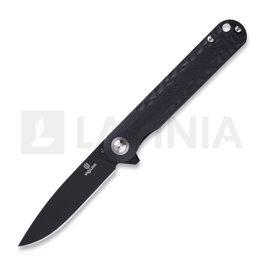 Shieldon Empoleon Linerlock sulankstomas peilis, juoda