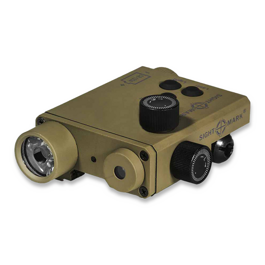 Sightmark LoPro combo Laser Designator, brūns