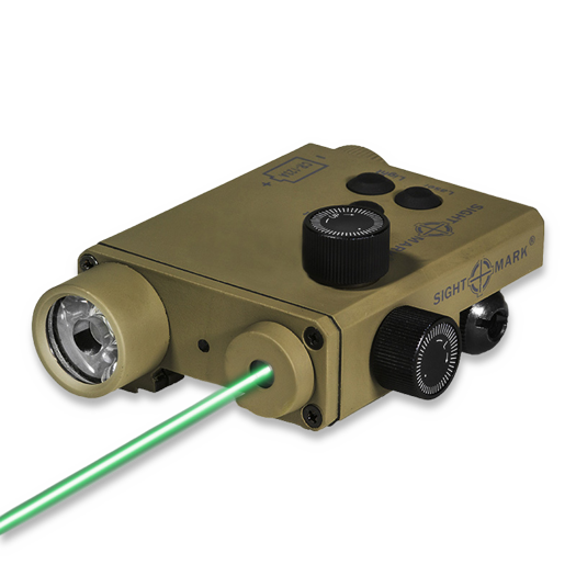 Sightmark LoPro combo Laser Designator, barna